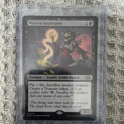 Magic: The Gathering Warren Soultrader Creature Black Rare MH3 0110 EN - Image 1