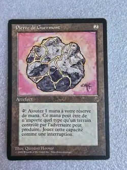 MTG Fellwar Stone Pierre de Guermont Renaissance French Magic The Gathering - Image 1