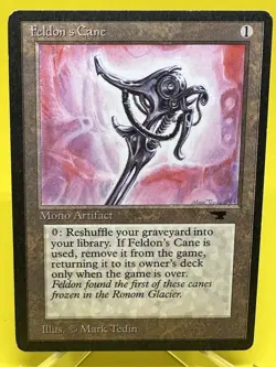***Feldon's Cane*** MTG Antiquities Magic Kid Icarus NM/LP - Image 1