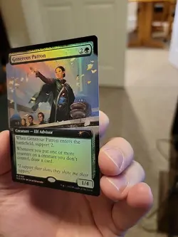 Generous Patron - Extended Art FOIL - MTG Secret Lair 0768 - NM/M - Image 3