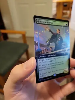 Generous Patron - Extended Art FOIL - MTG Secret Lair 0768 - NM/M - Image 4