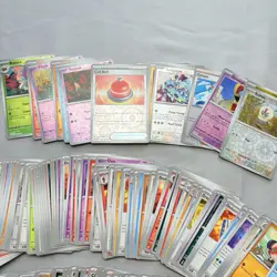 Pokemon Surging Sparks Book, Sleeves, Dice 200 Commons, 15 Reverse Holos, Holos - Image 2