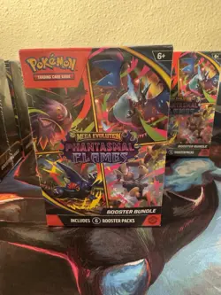Pokemon TCG ME02 Phantasmal Flames Booster Bundle Sealed New - Image 1