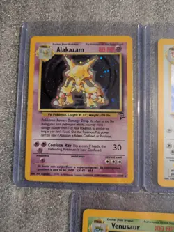 Pokemon Base Set 2 Lot 5 Holo Cards - Image 2