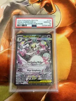 Mega Gardevoir ex 178/132 Mega Evolution PSA Graded 10 Pokemon TCG - Image 1