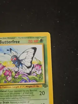 Pokemon TCG Jungle Butterfree Card 33/64 Regular 1st Edition Uncommon - Image 3