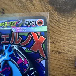 MEGA CHARIZARD X EX #23 Pokemon Mega Evolution Black Star Promo Mint-NM English - Image 3
