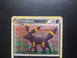 Pokemon - Umbreon 10/90 Rare Heart Gold Soul Silver Undaunted - Image 2