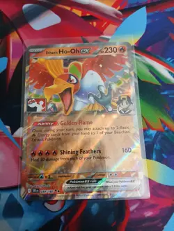 Ethan’s Ho-oh ex 039/182 Stamped Prize Pack Series 8 Pokemon Promo 39 - Image 1