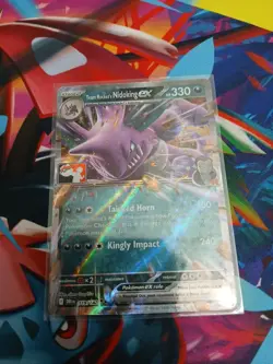Team Rocket's Nidoking ex 119/182 Prize Pack Series 8 Promo Pokemon 119 - Image 1
