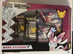 Pokemon Dark Sylveon V Celebrations Collection Box Brand New One Side Opened - Image 1