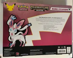 Pokemon Dark Sylveon V Celebrations Collection Box Brand New One Side Opened - Image 4