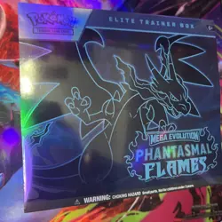 Pokemon Mega Evolution Phantasmal Flames Elite Trainer Box ETB Sealed - Image 1