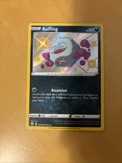 Koffing SV076/SV122 Shining Fates: Shiny Vault Holo Rare Pokemon TCG NM - Image 1