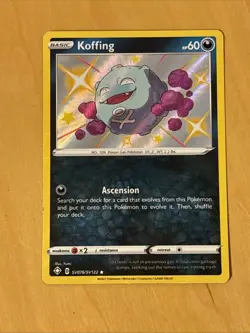 Koffing SV076/SV122 Shining Fates: Shiny Vault Holo Rare Pokemon TCG NM - Image 4