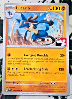 Lucario 114/198 Pokemon Play! Prize Pack Series 3 - Image 1