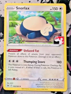 Snorlax 143/196 Pokemon Play! Prize Pack Series 3 - Image 1