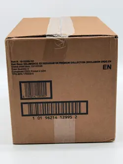 Pokemon TCG Salamence ex & Reshiram ex Premium Collection 6 Box Case - Image 1