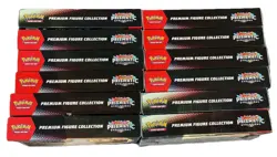 Lot of (12) Pokemon TCG Prismatic Evolutions Premium Figure Collection Boxes - Image 4