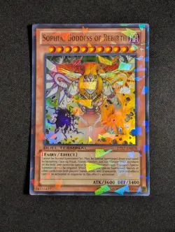 Yugioh - Sophia, Goddess of Rebirth DT07-EN079 Ultra Rare Duel Terminal 7 NM - Image 1