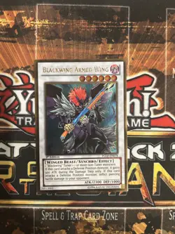 Yu-Gi-Oh! Blackwing Armed Wing X1 NM 1st Edition GOLD RARE - Image 1