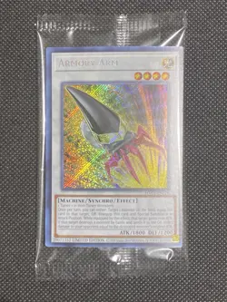 YuGiOh! - Armory Arm HAC1-EN176 Secret Rare Limited Edition Mint New Sealed! - Image 1