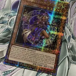 Yugioh RA04-EN023 Apprentice Illusion Magician Quarter Century Secret Rare 1st M - Image 3
