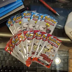 Pokemon Destined Rivals & Journey Together Fun Packs - Lot Of 14. 3 Cards/Pack - Image 1