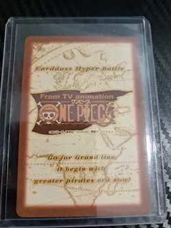 BANDAI One Piece Hyper Battle H32 LUFFY CREW SCARCE EARLY CARD - Image 2