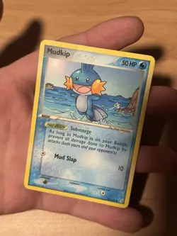 Pokemon Mudkip 57/100 Crystal Guardians Regular 50 HP Basic Common Card English - Image 1