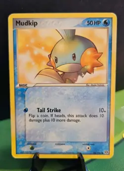Mudkip Emerald Regular MP 56/106 Vintage Pokemon Card TCG - Image 1