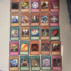 Vintage Yugioh All 1st Edition Collection Lot of 25 cards 1996 Lp Yu-gi-oh! Tcg - Image 1