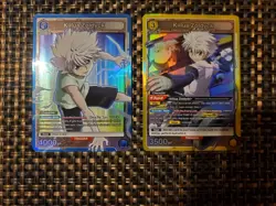 Killua Hunter X Hunter Union Arena Vol.2 SR Cards. - Image 1