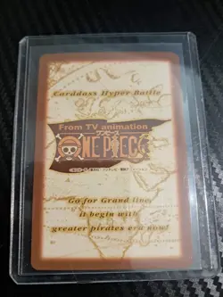 BANDAI One Piece Hyper Battle H16 LUFFY CREW SCARCE EARLY CARD - Image 2