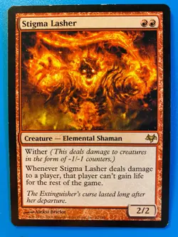 MTG 1x Stigma Lasher Eventide Modern Magic the Gathering Card x1 MP - Image 1