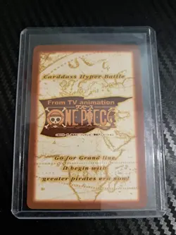 BANDAI One Piece Hyper Battle H14 LUFFY CREW SCARCE EARLY CARD - Image 2
