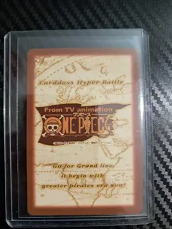 BANDAI One Piece Hyper Battle H31 LUFFY CREW SCARCE EARLY CARD - Image 2