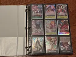One Piece TCG Binder Collection a bunch of finalist cards, pre-releases and more - Image 1