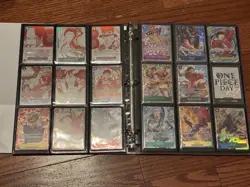 One Piece TCG Binder Collection a bunch of finalist cards, pre-releases and more - Image 3
