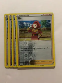 Pokemon Card Astral Radiance 4x Playset Reverse Holo Zisu 159/189 - Image 1