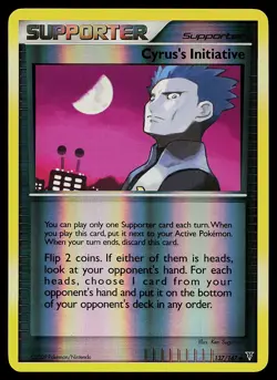 Pokemon Card - Cyrus's Initiative Supreme Victors 137/147 Reverse Holo - Image 1