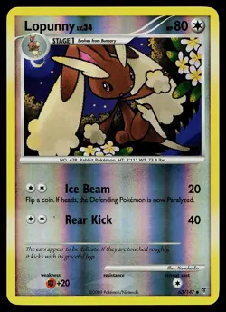 Pokemon Card - Lopunny Supreme Victors 63/147 Uncommon Reverse Holo - Image 1