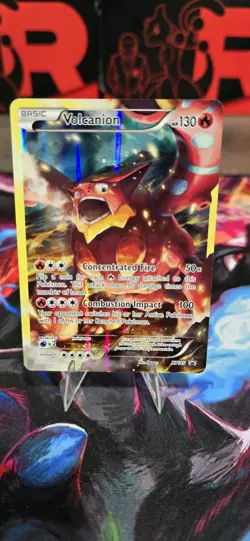 Pokemon TCG Volcanion XY185 Holo Black Star Promo Card - Image 1