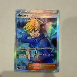 Molayne (Full Art) 212/214 Ultra Rare SM - Unbroken Bonds Pokemon Card NM - Image 1