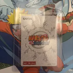 Naruto Uzumaki Promo Card Kayou PSA Magazine Exclusive SEALED NEW - Image 2