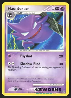Haunter - 42/99 - Uncommon - Arceus - Pokemon Card - 2 - Image 1