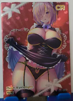 Mash Kyrielight CR Card Goddess Story Absolutely Stunning Girl CR-002 Waifu - Image 1