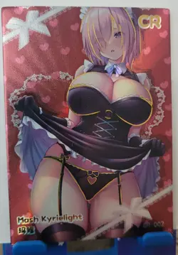 Mash Kyrielight CR Card Goddess Story Absolutely Stunning Girl CR-002 Waifu - Image 2