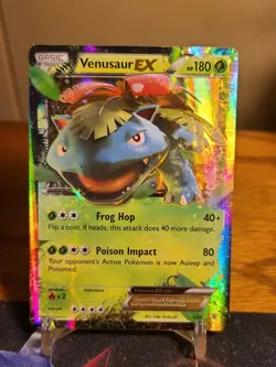 Pokemon TCG Venusaur EX Holo Rare Card 1/83 Generations MP - Image 1