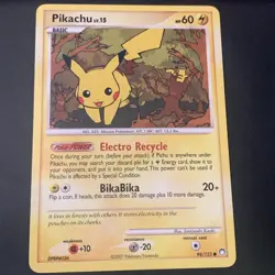 Pikachu Vintage Pokemon TCG Lot Of 3 Cards Team Magma, Fire Red, Mysterious MP - Image 4